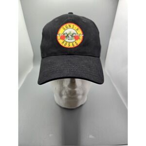 Guns N' Roses: Circle Logo Black Baseball Hat (Officially Licensed)
